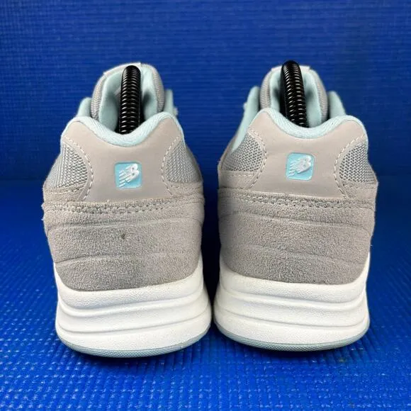 🔴 NEW BALANCE 877 v1 Women`s Size 8.5 Grey Light Blue Walking Shoes WW877SB
