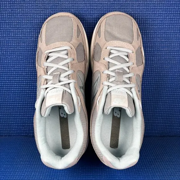 🔴 NEW BALANCE 877 v1 Women`s Size 8.5 Grey Light Blue Walking Shoes WW877SB