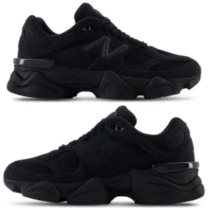 . New Balance 9060 Black/Black Boys' Grade School Tennis Shoes