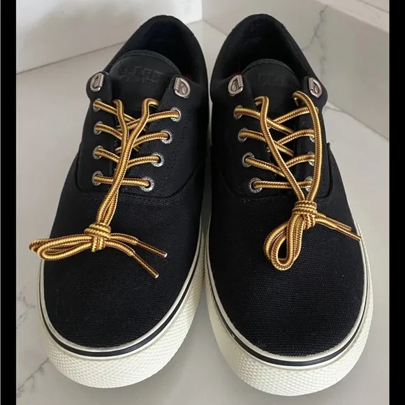 🆕 Sperry Topsider Striper Storm CVO Sneaker Black Men’s Size 13 US