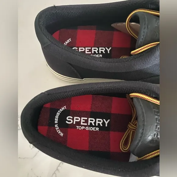 🆕 Sperry Topsider Striper Storm CVO Sneaker Black Men’s Size 13 US
