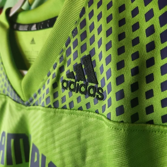 2-Adidas Jersey Nfl ALL AMERICAN BOWL  HG4440 Size L green and black