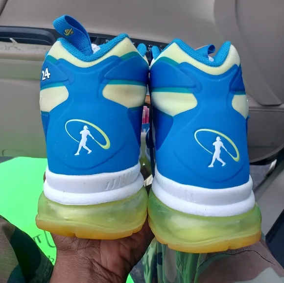 2011 Nike Air Max Ken Griffey Jr Fury Fuse Sprite #24 Mens 14 Blue Lime Green