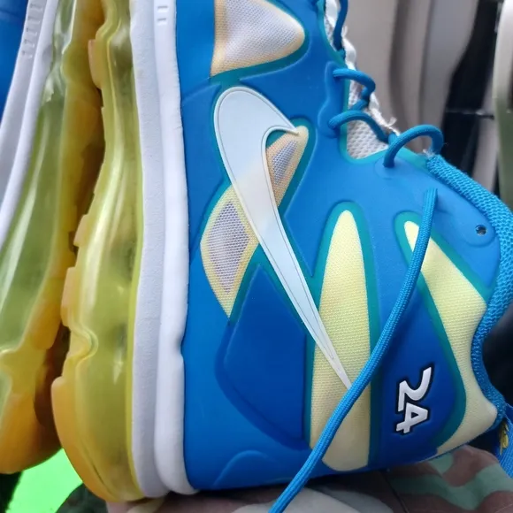 2011 Nike Air Max Ken Griffey Jr Fury Fuse Sprite #24 Mens 14 Blue Lime Green