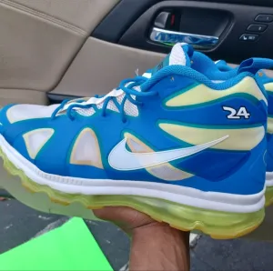 2011 Nike Air Max Ken Griffey Jr Fury Fuse Sprite #24 Mens 14 Blue Lime Green