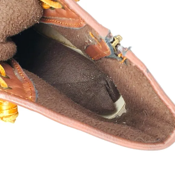 28) SPERRY Lace-Up Duck Boots Zipper Sz. 6 (Big Girl)