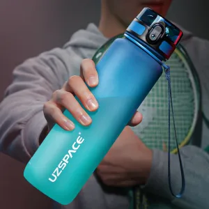33.81 oz Multipurpose Polycarbonate Water Bottle - Leakproof, Insulated, Large Capacity PC Fitness, Student, Business, Hiking, Hot & Cold Beverage Container with Portable Handle