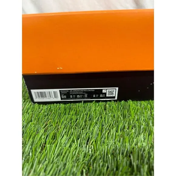 9.5 Nike Air Jordan 6 Low PSG (Paris Saint-German) 2023 Sneaker