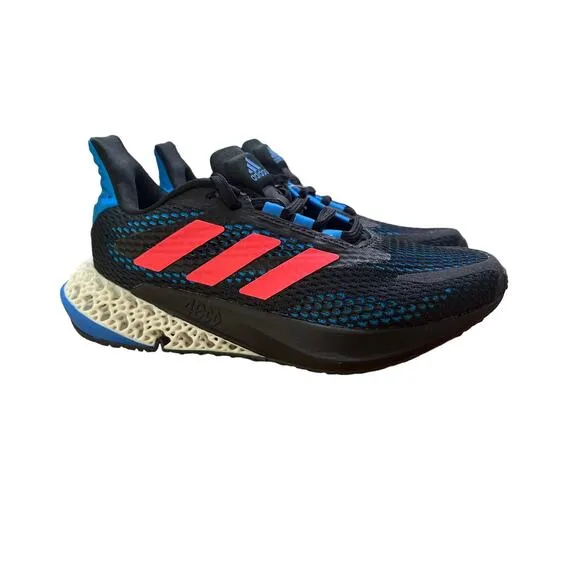 adidas 4DFWD_Pulse J GZ4004 Size 4 Kid's Sneakers Core Black/Turbo/Blue Rush