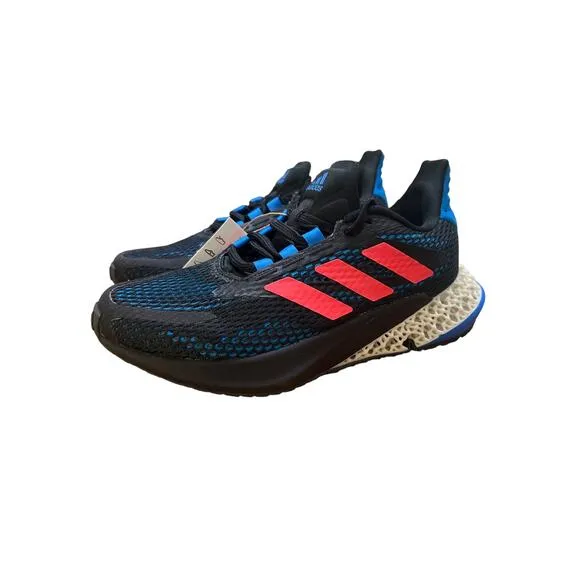 adidas 4DFWD_Pulse J GZ4004 Size 4 Kid's Sneakers Core Black/Turbo/Blue Rush