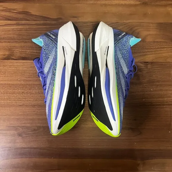 Adidas Adizero Prime X 2.0 Strung Cobalt Blue Lucid Lemon IF1209 Men's 13 Shoes