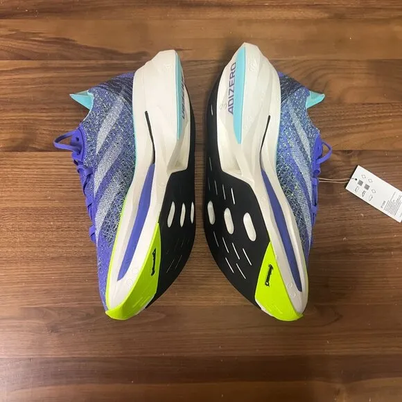 Adidas Adizero Prime X 2.0 Strung Cobalt Blue Lucid Lemon IF1209 Men's 13 Shoes