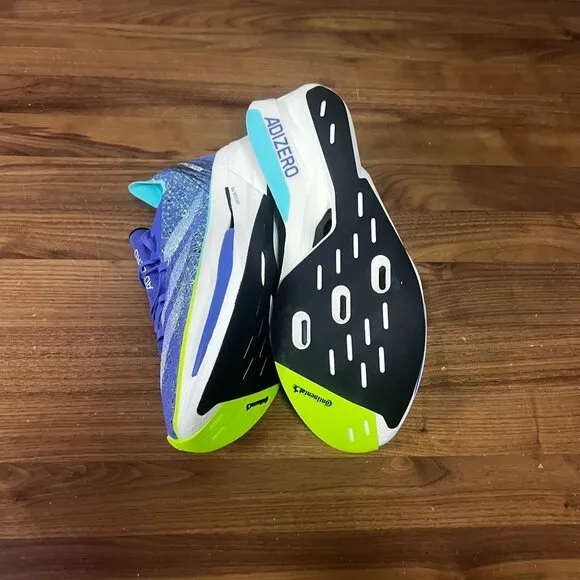 Adidas Adizero Prime X 2.0 Strung Cobalt Blue Lucid Lemon IF1209 Men's 13 Shoes