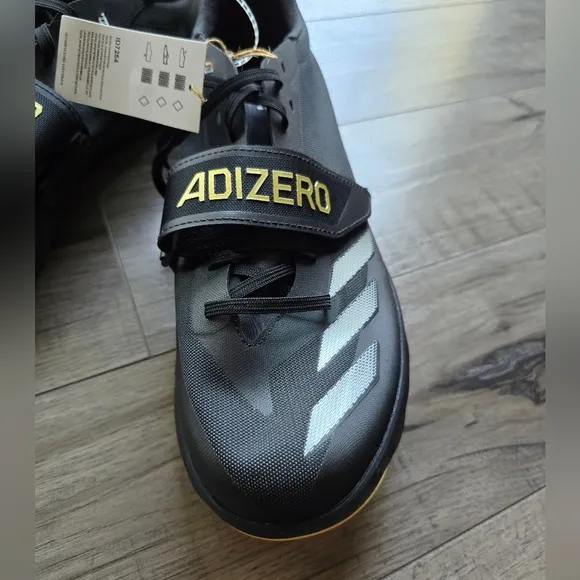Adidas Adizero TJ/PV Triple Jump Pole Vault Shoes With Spikes