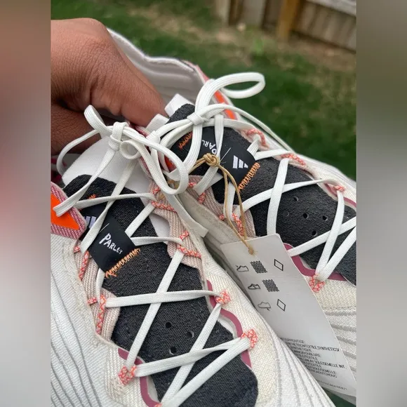 Adidas Adizero X Parley Non Dyed/Grey One/Impact Orange Runners M/11 HR1749