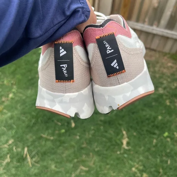 Adidas Adizero X Parley Non Dyed/Grey One/Impact Orange Runners M/11 HR1749