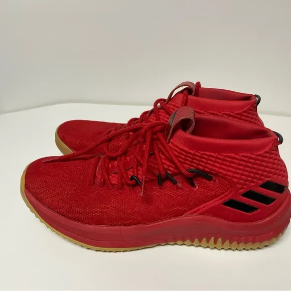 Adidas Dame Lillard Men's Red Basketball Shoes CQ0186 Size 11