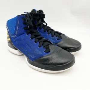 Adidas Derrick Rose- adizero Blue basketball shoes. Size 12