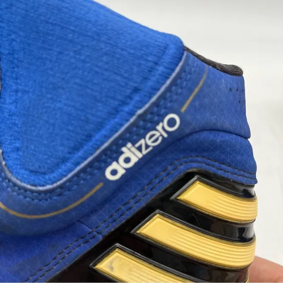 Adidas Derrick Rose- adizero Blue basketball shoes. Size 12