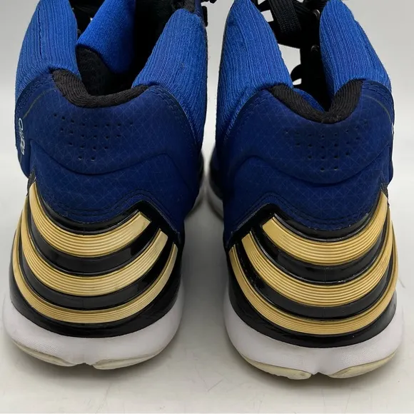 Adidas Derrick Rose- adizero Blue basketball shoes. Size 12