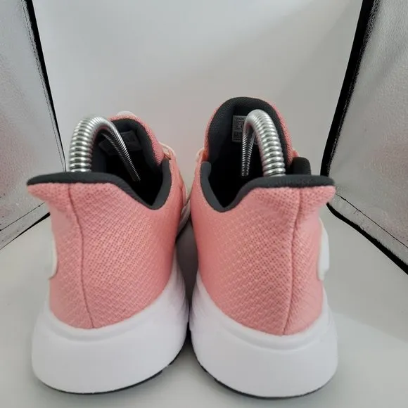ADIDAS DURAMO 9K Girl's Running Shoes Pink and White FW5781 US Size 5