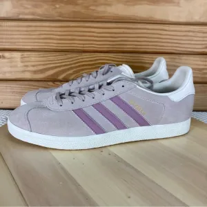 Adidas Gazelle Athletic Sneakers Women's 11 US Shoes Wonder Taupe Orchid IE3899