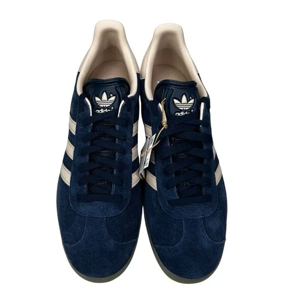 Adidas Gazelle Night Indigo Wonder Taupe Gum Shoes IG6201 Men's Size 12