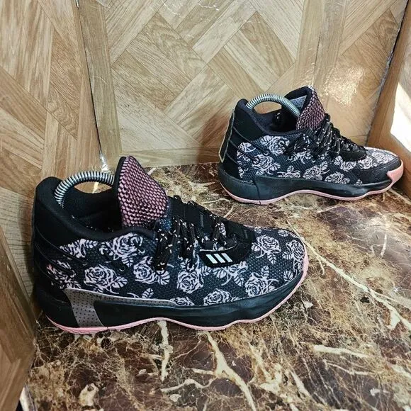 Adidas GS Dame 7 rose city fashion shoes size gs 4 women's size 5.5.     210