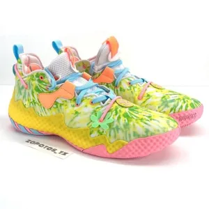 Adidas Harden Vol 6 Multicolor  Tie Dye  Basketball Shoes Men's Sz 12.5 HQ6096