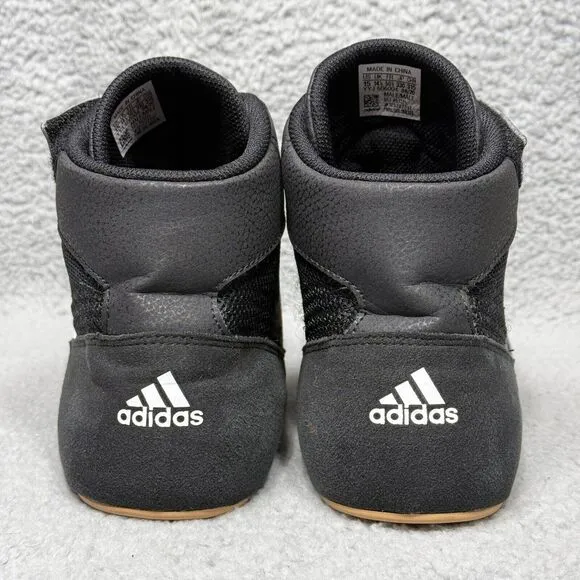 Adidas HVC 2 Mens Size 15 Wrestling Shoes Sneakers Black White AQ3325