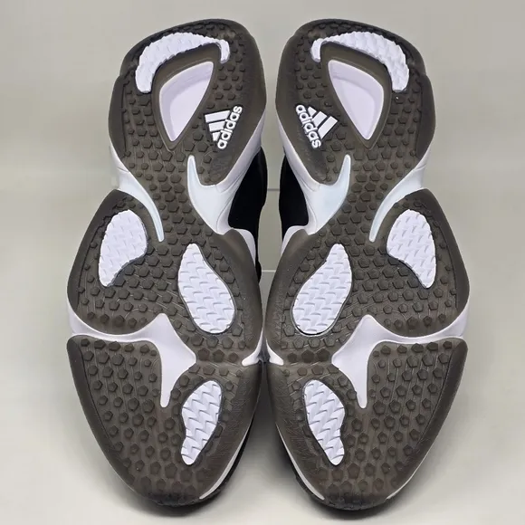 Adidas Impact FLX II Turf Football Shoes Men’s Sz 15 Black White Mesh IE9379 New