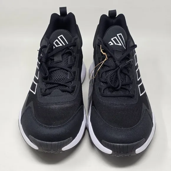 Adidas Impact FLX II Turf Football Shoes Men’s Sz 15 Black White Mesh IE9379 New