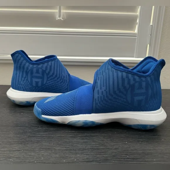 Adidas James Harden B/E 3 J Collegiate Blue Basketball Shoes EF3603 Size 6