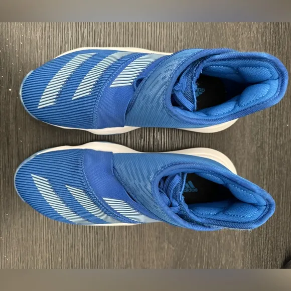 Adidas James Harden B/E 3 J Collegiate Blue Basketball Shoes EF3603 Size 6