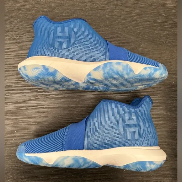 Adidas James Harden B/E 3 J Collegiate Blue Basketball Shoes EF3603 Size 6