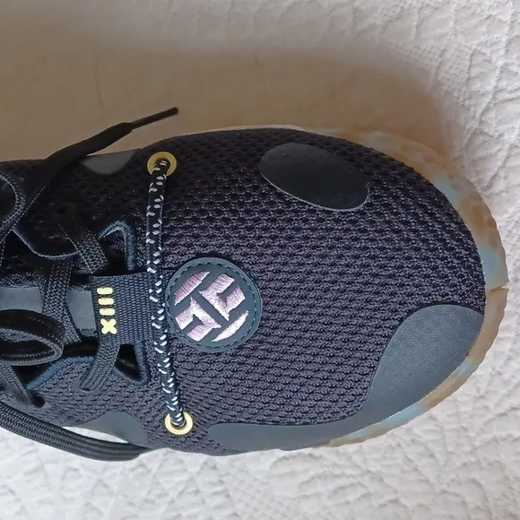 ADIDAS James Harden's Signature Series Black Basketball Shoes Men's 6 EUC