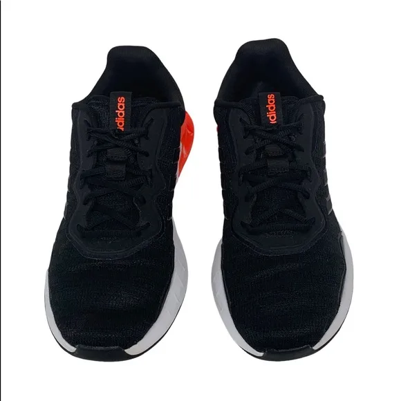 Adidas KAPTIR SUPER BOOST Black Orange Running Walking Shoes Men's Size 11.5