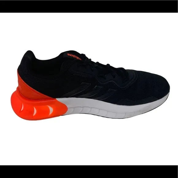 Adidas KAPTIR SUPER BOOST Black Orange Running Walking Shoes Men's Size 11.5