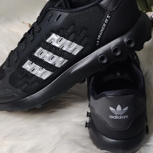Adidas LA Trainer 3 Shoes Men's, Black size11.5 New