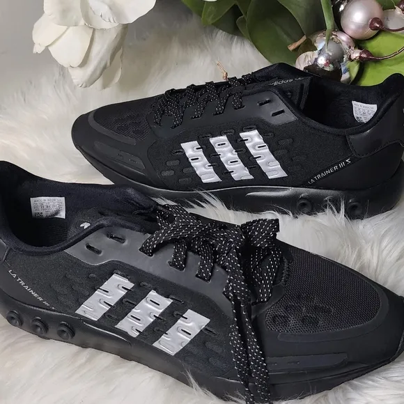 Adidas LA Trainer 3 Shoes Men's, Black size11.5 New