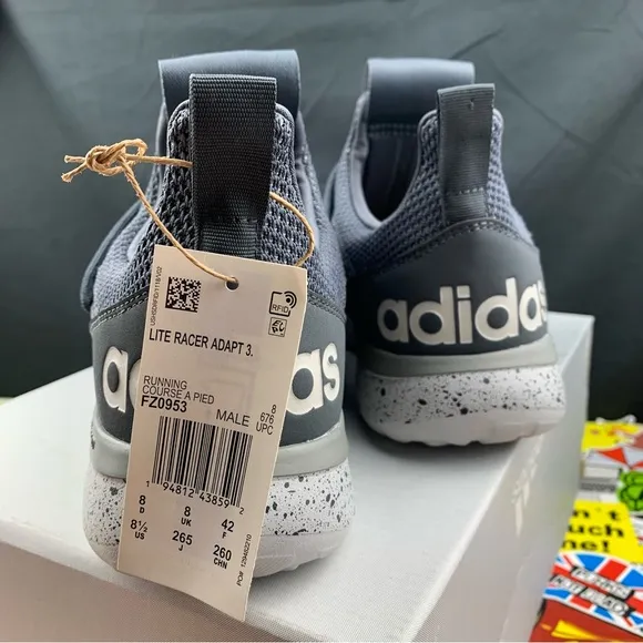 Adidas Lite Racer Adapt 3 Mens 8.5 / 9