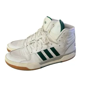 Adidas Mens 12YHigh Top Shoes Neo Entrap Mid 'White Collegiate Green' II EG4308