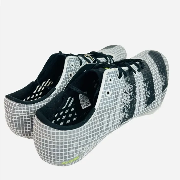 Adidas Mens Adizero Finesse Track Spikes Black/White Sprint FY0335 Size 12