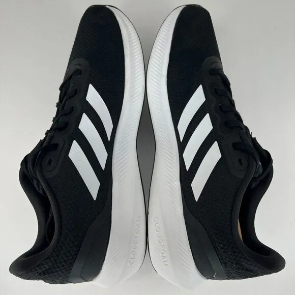 Adidas Mens AHQ3790 Black Runfalcon 3.0 Mesh Low Top Size 11 Running Shoes