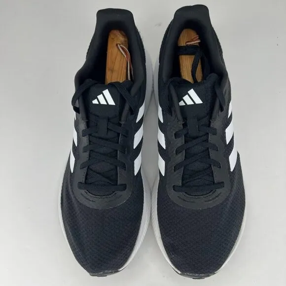 Adidas Mens AHQ3790 Black Runfalcon 3.0 Mesh Low Top Size 11 Running Shoes