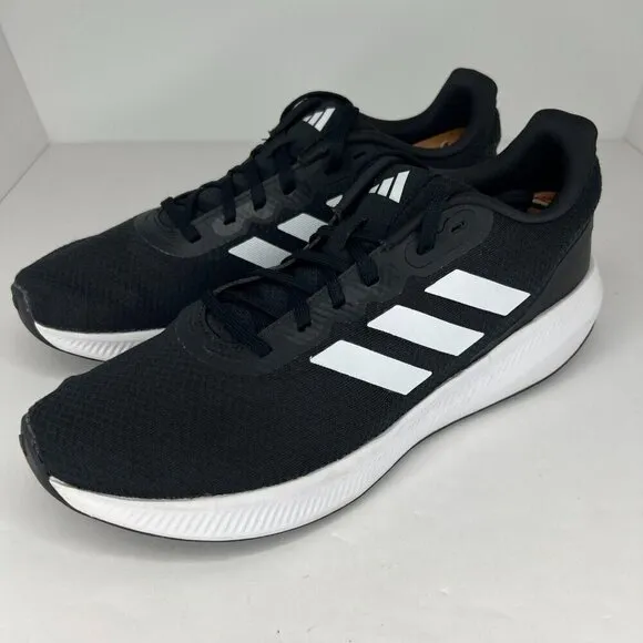 Adidas Mens AHQ3790 Black Runfalcon 3.0 Mesh Low Top Size 11 Running Shoes