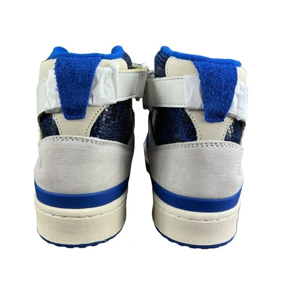 Adidas Men's Forum 84 HI Cloud White Team Royal Blue Shoes FZ6300 Men's Sz 10-13