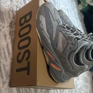 Adidas Men's Gray Boost Sneakers