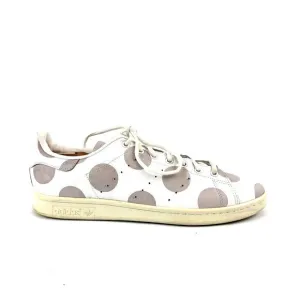 Adidas Mens Stan Smith White Polka Dots Lace Up Sneaker Shoes Size 13