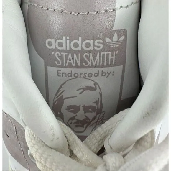 Adidas Mens Stan Smith White Polka Dots Lace Up Sneaker Shoes Size 13